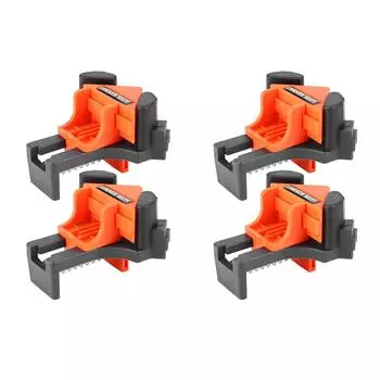 4 шт. многофункциональный угловой зажим под прямым углом 90 градусов держатель для деревообрабатывающего инструмента