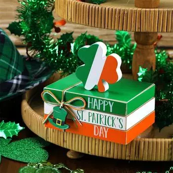 4 шт. многоярусный поднос, деревенский фермерский дом, деревянные знаки, украшения для кухни, домашнего стола, праздничные принадлежности, поднос в комплект не входит One Size