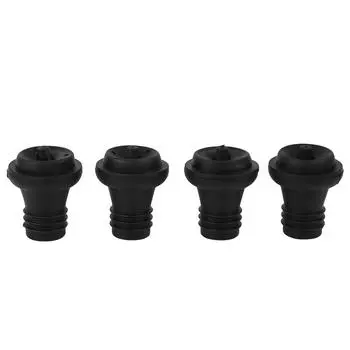 4 шт. многоразовые заглушки для вакуумных насосов, крышки для бутылок красного вина и шампанского, защитные заглушки, новые