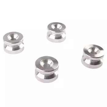 4 шт. Мотоциклетный багажный ящик, втулка, накладка, быстросъемная нижняя подушка, подушка из алюминиевого сплава, пряжка для кофра