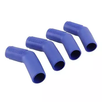 4 шт. Мотоциклетный рычаг переключения передач Защита обуви Резина Противоскользящая Универсальная для уличных и внедорожных мотоциклов синий