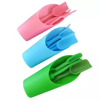 4 шт. набор для садовых растений лопата для посева совок ведро инструмент для высадки саженцев бонсай синий