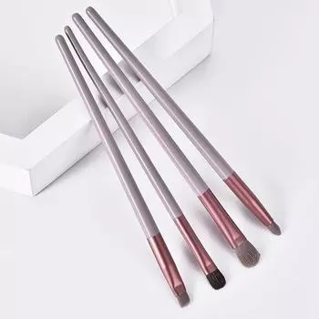 4 шт., набор инструментов для кистей для макияжа, косметическая пудра, тени для век, основа для румян, растушевка, красота, кисть для макияжа