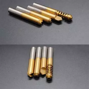 4 шт./набор ключей, съемный слесарный слайсер, сверло