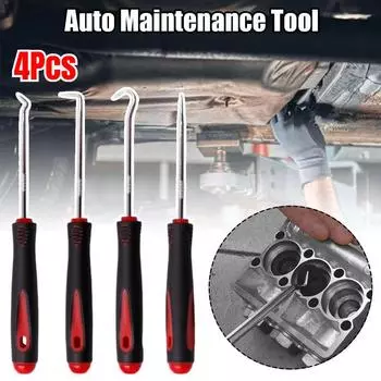 4 шт. Набор отверток для сальников автомобильных транспортных средств, съемник для прокладок уплотнительных колец, крючки для ремонта автомобилей B-small