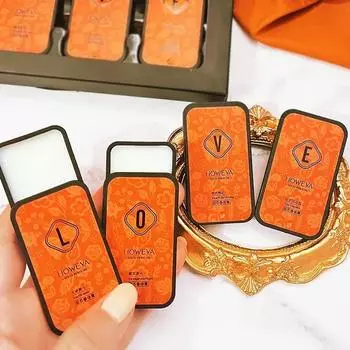 4 шт./набор портативных ароматизаторов стойкие духи крем твердый бальзам набор нейтральные духи свежие освежающие для мужчин и женщин 4pcs set