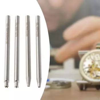 4 шт. Набор пробойников для оси грузила ротора часов, инструмент для ремонта колышков
