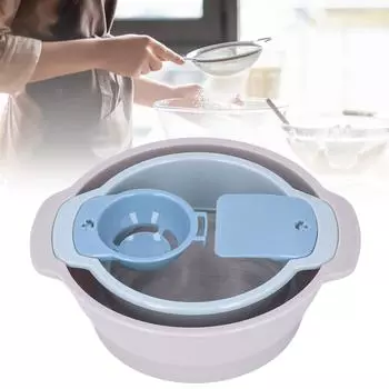 4 шт., набор сит для пыльцы, штабелируемый дизайн, экономия места, легкий поднос для обрезки с сеткой для выпечки на кухне