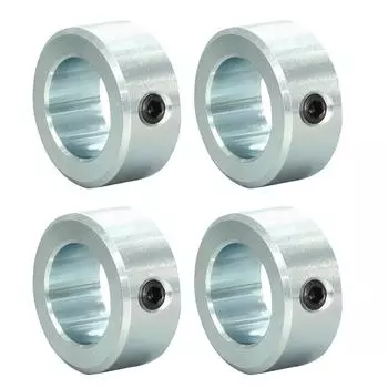 4 шт. Надежные и широкодиапазонные установочные кольца для универсальных затягивающих стопорных винтов, серебряные GDTG=20-32-14