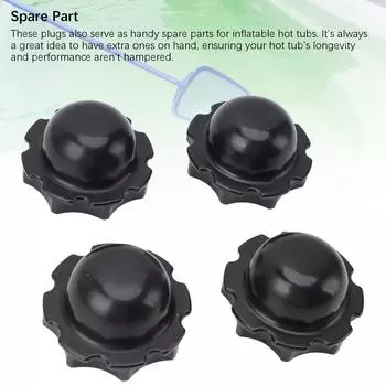 4 шт. надувная заглушка для отверстия в джакузи P6575 резиновая заглушка для фильтра в джакузи сменные аксессуары