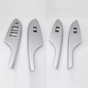 4 шт. Накладка на панель переключателя двери/окна для Toyota Corolla 2010-2013 только для леворульных автомобилей