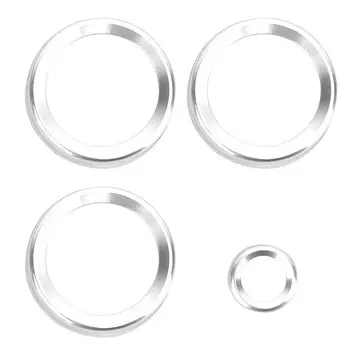 4 шт. накладка на ручку кондиционера переменного тока, подходит для Range Rover Sport Autobiography Vogue(Серебряный) серебряный