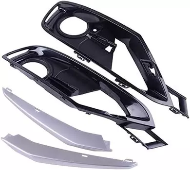 4 шт. Накладка решетки противотуманной фары переднего бампера для BMW 3 F30 2012-2015