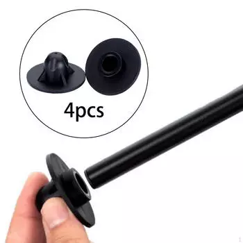 4 шт. накладки на ножки стула, чехлы для ног, легкая установка, скользит по мебели Pipe Diameter 13mm