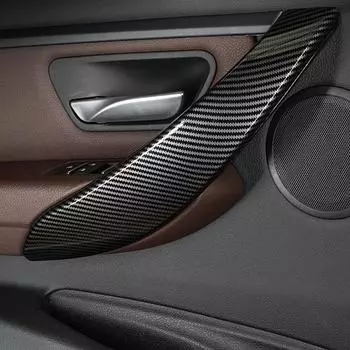 4 шт. накладки на внутреннюю дверную ручку для BMW 3 серии F30 F31 320i 328i 2012-18 гг.