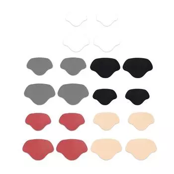 4 шт. наклейки для ухода за ногами, дышащие наклейки для ремонта пяток, для спортивной обуви White