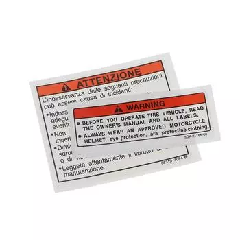 4 шт. наклейки на крышку топливного бака мотоцикла, предупреждающий знак, логотип, наклейка