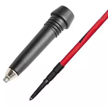 4 шт., наконечники для трости, высокая твердость, небьющиеся, прочные, несущие алюминиевый сплав, сменные наконечники для треккинговых палок, походы на открытом воздухе A