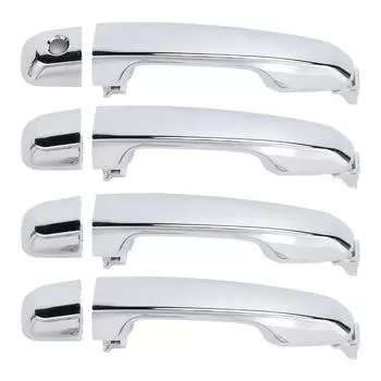 4 шт. наружная хромированная ручка двери 6921160090 передняя задняя левая правая наружная ручка двери комплект для 4Runner