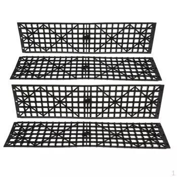 4 шт. неавтоматические тяговые коврики, пластиковые шины, противоскользящая пластина, аварийные накладки