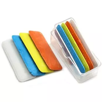 4 шт. Небьющиеся материалы для защиты окружающей среды Четырехугольный портновский мел