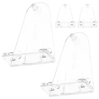 4 шт. Нижние зажимы для жалюзи для рельсовых венецианских прозрачных кронштейнов Pom Down