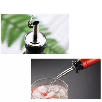 4 шт. носики для оливкового масла, пробка для бутылки с маслом и уксусом, носик, герметичная насадка, дозатор для вина, выливатель для масла, уксуса, оливкового масла, вина белый