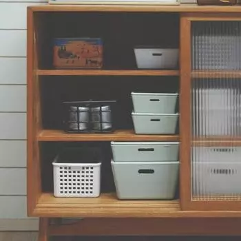 4 шт. Новинка Миниатюрный кукольный домик ABS Ящик для хранения еды Play для подарка белый