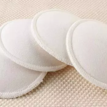 4 шт. новые бамбуковые накладки на грудь, прокладки для кормления для мам, моющиеся водонепроницаемые накладки для кормления из бамбука, многоразовые