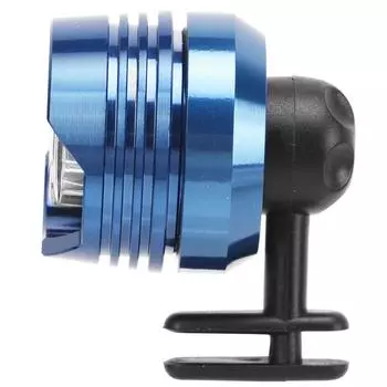 4 шт. обувь фары алюминиевый сплав USB зарядка водонепроницаемые светодиодные фонарики крепление для наружного использования синий