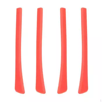 4 шт. Очки с дужками, силиконовые рукава и прочные аксессуары, длина 69 мм, легкий вес фиолетовый