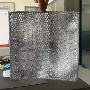 4 шт. односторонняя и двусторонняя тряпка для мытья посуды из серебряной проволоки, ткань из стальной проволоки, безмасляная тряпка для посуды single-sided4pcs