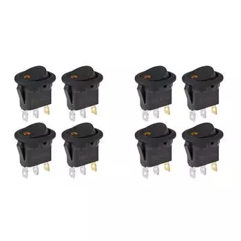 4 шт. освещенный кулисный переключатель водонепроницаемый DC 12 В 20 А для лодки автомобиля(оранжевый) ?