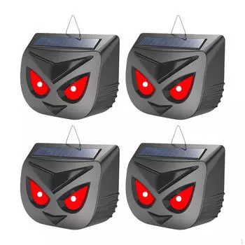 4 шт. отпугиватель мышей на солнечных батареях для фермы на открытом воздухе