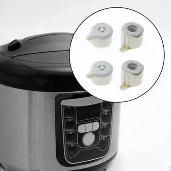 4 шт. паровых выпускных клапана, сменные, электрические клапаны для скороварок, прочные, легко чистящиеся ручки