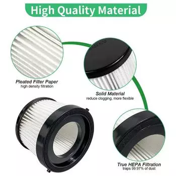 4 шт. пенопластовых рукавных фильтров DCV5011H для беспроводного ручного пылесоса DCV501HB, запасные части для подметального робота