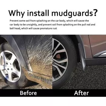4 шт. Передние и задние грязезащитные аксессуары для Jetour T2 2025 2024 брызговики брызговики автомобильные щитки брызговики чёрный