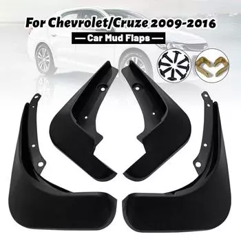 4 шт. передний и задний брызговики автомобиля для Chevrolet/Cruze 2009 2010 2011 2012 2013 2014 2015 2016 брызговики