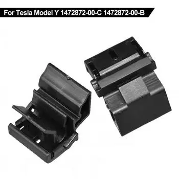 4 шт. передний ящик для хранения, соответствующий фиксированному кронштейну с пряжкой, зажимы для багажного ящика, аксессуар для Tesla Model 3/Y 1472872-00-C 1472872-00-B