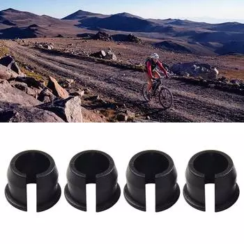 4 шт. переходник для отверстия вентиля велосипеда, редукционная втулка для AV на FV PRESTA-TO-SCHRADER, аксессуары для резиновой заглушки велосипеда