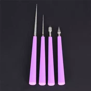 4 шт. Перламутровый стеклянный бусина расширитель заусенцев бисерный увеличитель отверстий Too Lset Diy