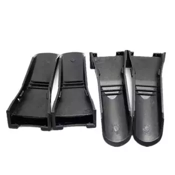 4 шт. Пластиковые вставки, крышка зажима для челюсти, защитные кожухи для автомобильных колесных дисков для шиномонтажного станка, аксессуары для мотоциклов, инструмент для ремонта автомобиля чёрный