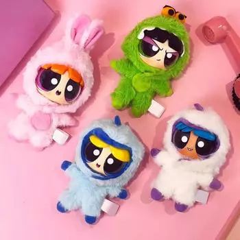 4 шт. плюшевых подвесок, серия Fun Collection, памятные периферийные украшения One Size