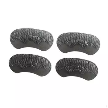 4 шт. Подпяточники Вставки Накладки для обуви Наклейки Ручки Мужчины Женщины black