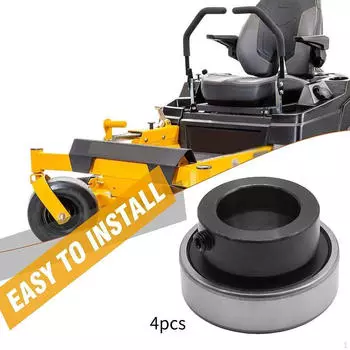 4 шт. Подшипники шпинделя Запасные аксессуары Для улицы Легко установить Газон Профессиональный Заменяет