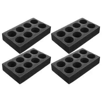 4 шт. подставка для чашки молока, чая, поднос для напитков, одноразовые кофейные чашки, аксессуары для напитков, держатели для кружек чёрный