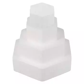 4 шт. Подставка для модели торта Белый квадратный многоразовый пенопластовый чизкейк Практика фальшивая свадьба большой белый