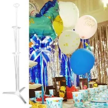 4 шт. подставка для воздушных шаров, многоразовая настольная подставка для воздушных шаров, аксессуары для вечеринок, вмещает 7 воздушных шаров