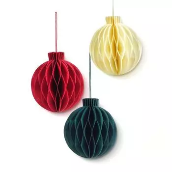 4 шт. подвеска в виде сотового шара, простая сборка, новогодняя елка, бумажное подвесное украшение, свадьба, детский душ, день рождения, вечеринка зелёный