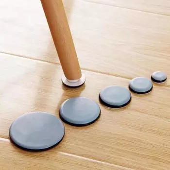 4 шт. Полезная скользящая накладка, очевидный эффект, легко перемещается, антиабразивная накладка на ножки мебели для дома 4